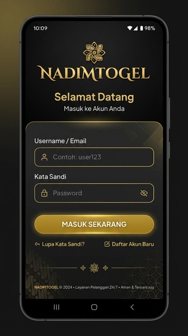 Panduan Masuk Akun nadimtogel untuk Pengguna Android